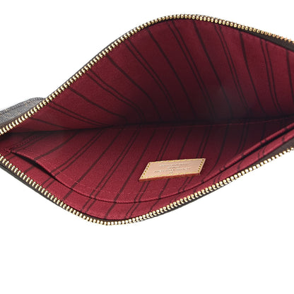 Louis Vuitton Monogram Neverfull MM GM Pochette Pivoine 5 of 12