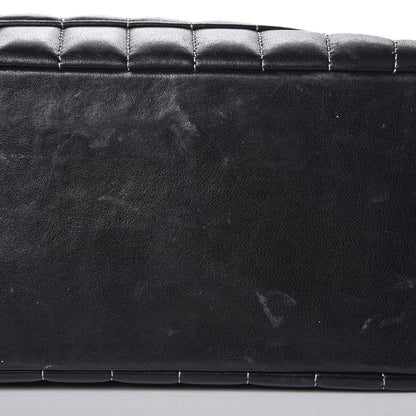 Chanel Lambskin Vertical Quilted Mademoiselle Small Camera Case Black 12 of 25