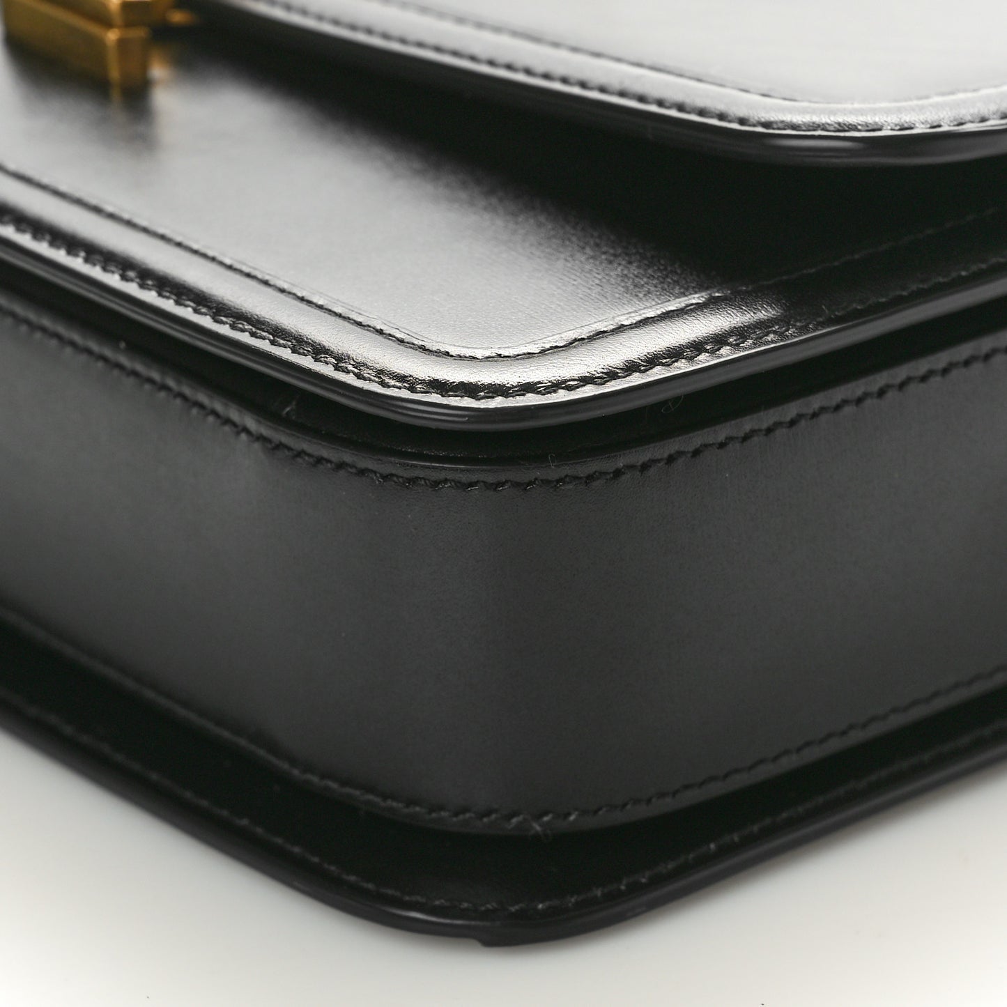 Box Calfskin Monogram Medium Solferino Satchel Black