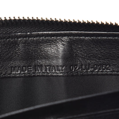Christian Dior Patent Cannage Lady Dior Continental Zip Wallet Black 7 of 10