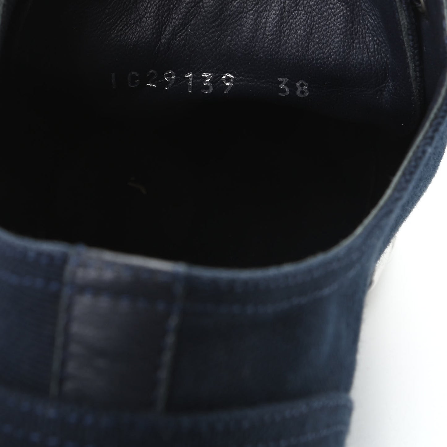 Canvas Womens Sneakers 38 Navy White