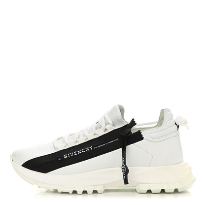 Givenchy Calfskin Spectre Low Runners Sneakers 39.5 White Black 1 of 9