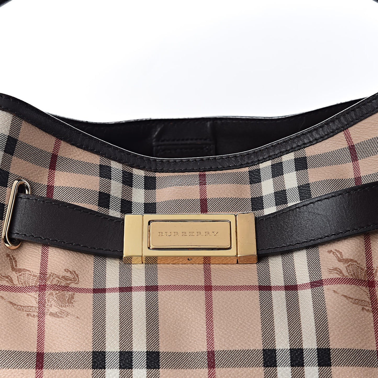 Haymarket Check Medium Willenmore Hobo Chocolate