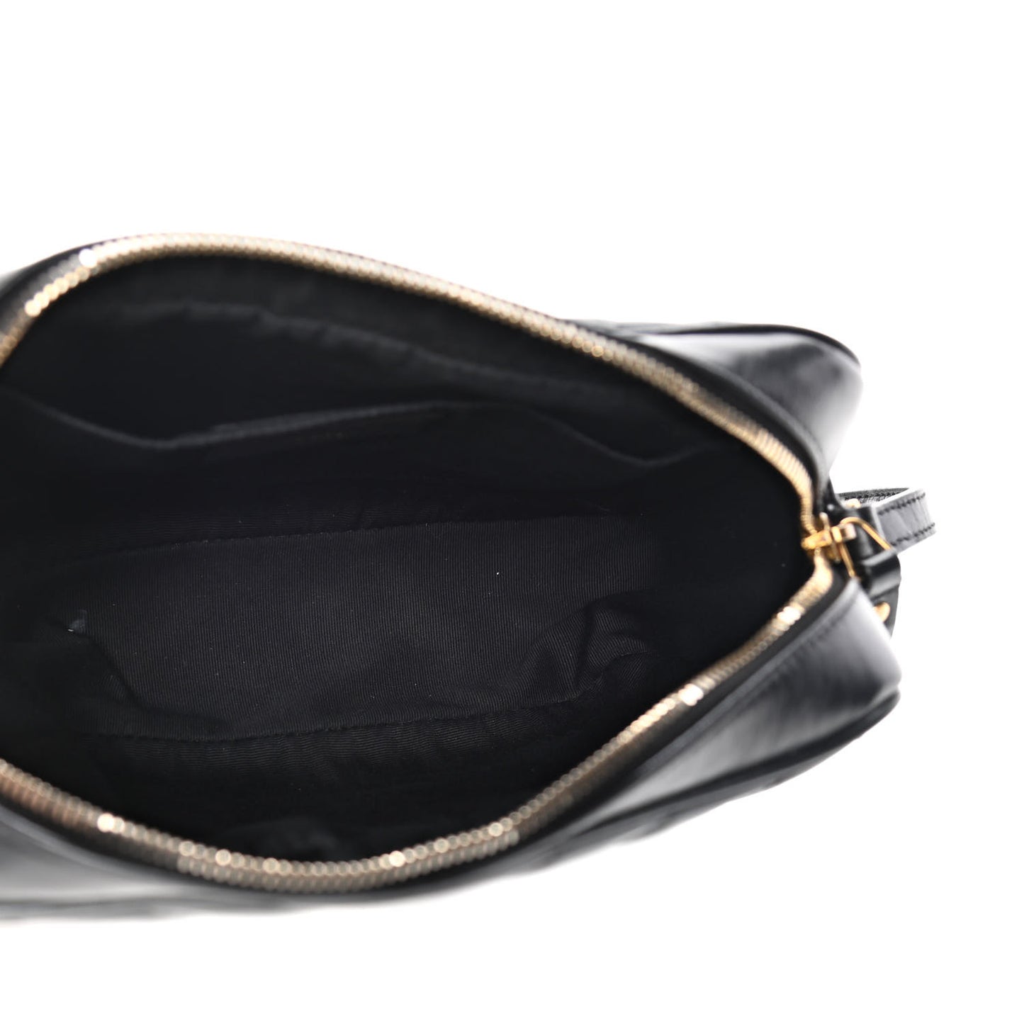 Calfskin Matelasse Monogram Lou Camera Bag Black