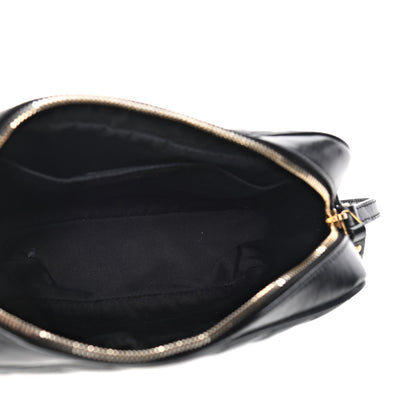 Saint Laurent Calfskin Matelasse Monogram Lou Camera Bag Black 7 of 10