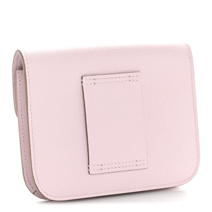 Hermes Evercolor Constance Slim Wallet Mauve Pale 3 of 8