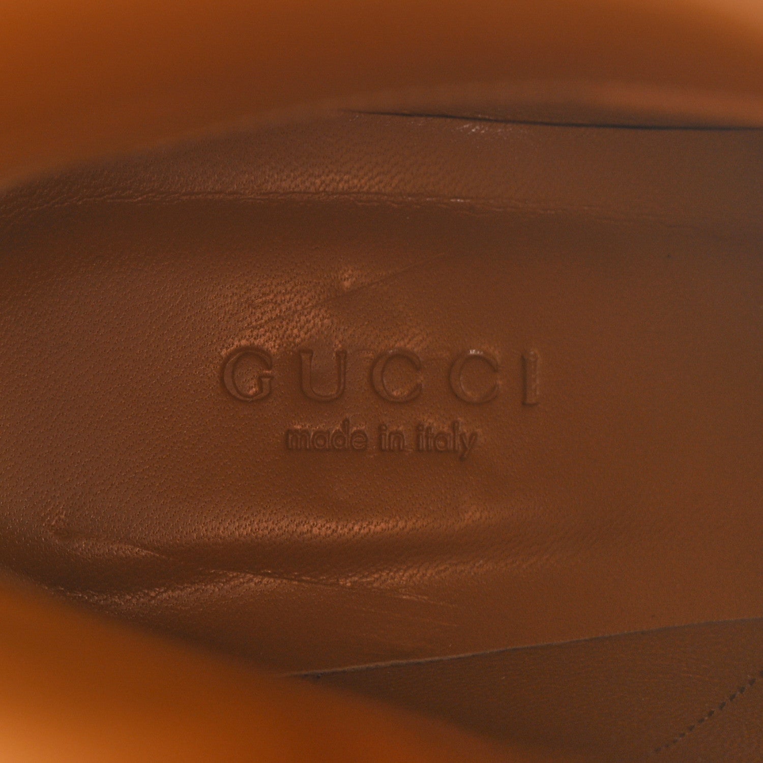 Gucci Monogram Cordovan Lux GG Ankle Boots 36.5 Beige Cuir 6 of 9