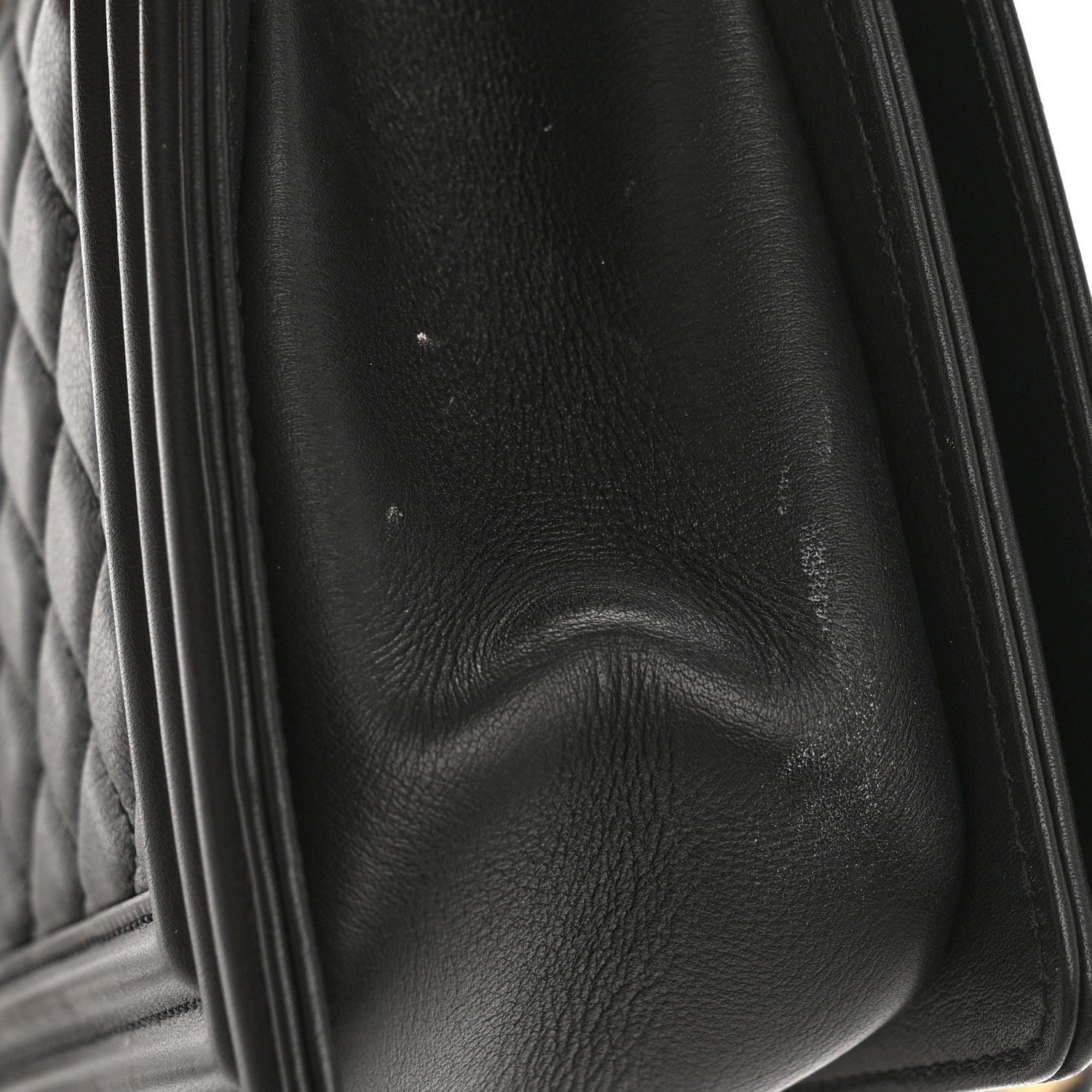 Chanel Calfskin Quilted Medium Boy Flap Black 13 of 13