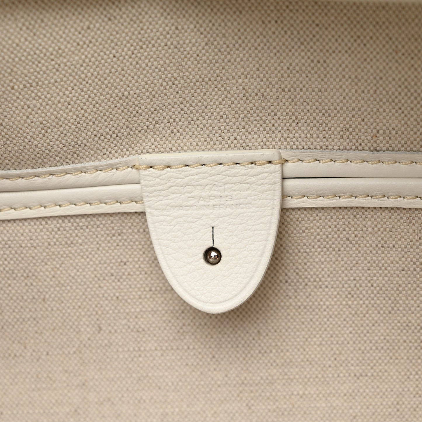 Goyardine Artois MM White
