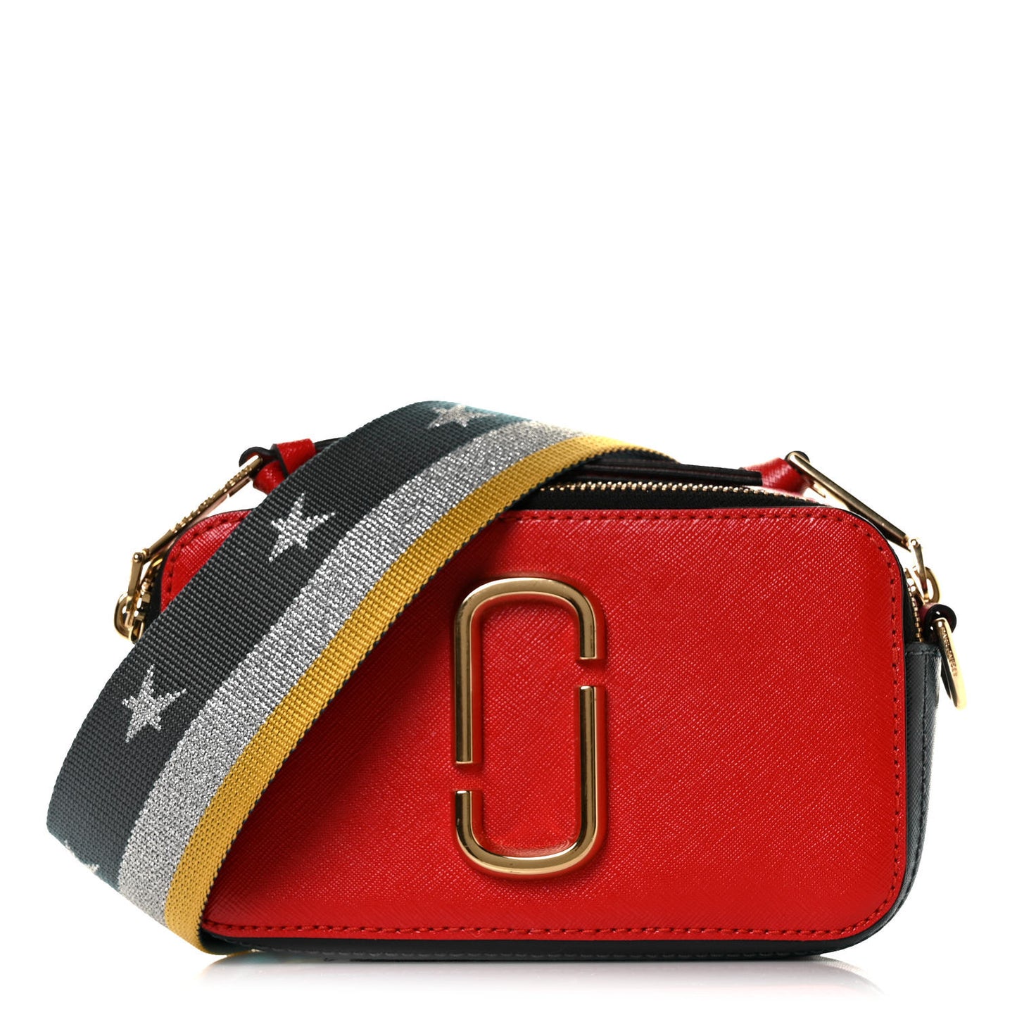 Saffino Small Snapshot Colour Block Camera Bag Red Pepper Multicolor