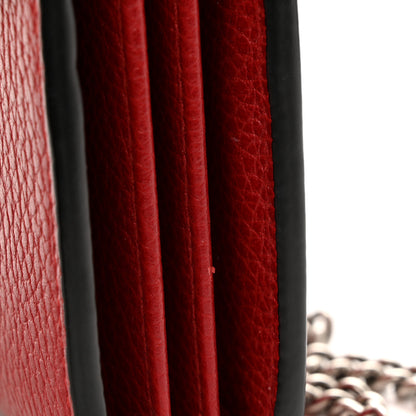 Gucci Calfskin Mini Dionysus Chain Wallet Hibiscus Red 11 of 11