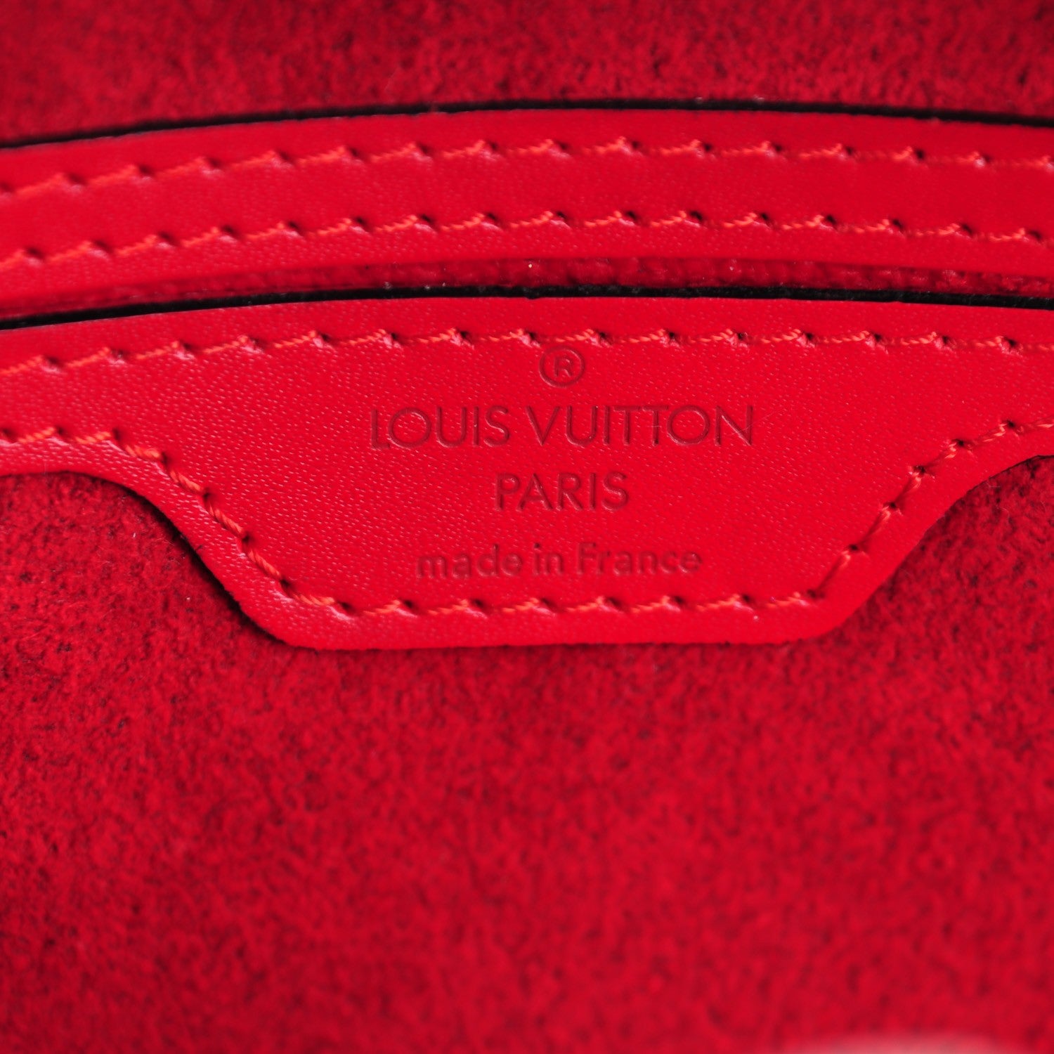 Louis Vuitton Epi Mabillon Backpack Castillan Red 6 of 8