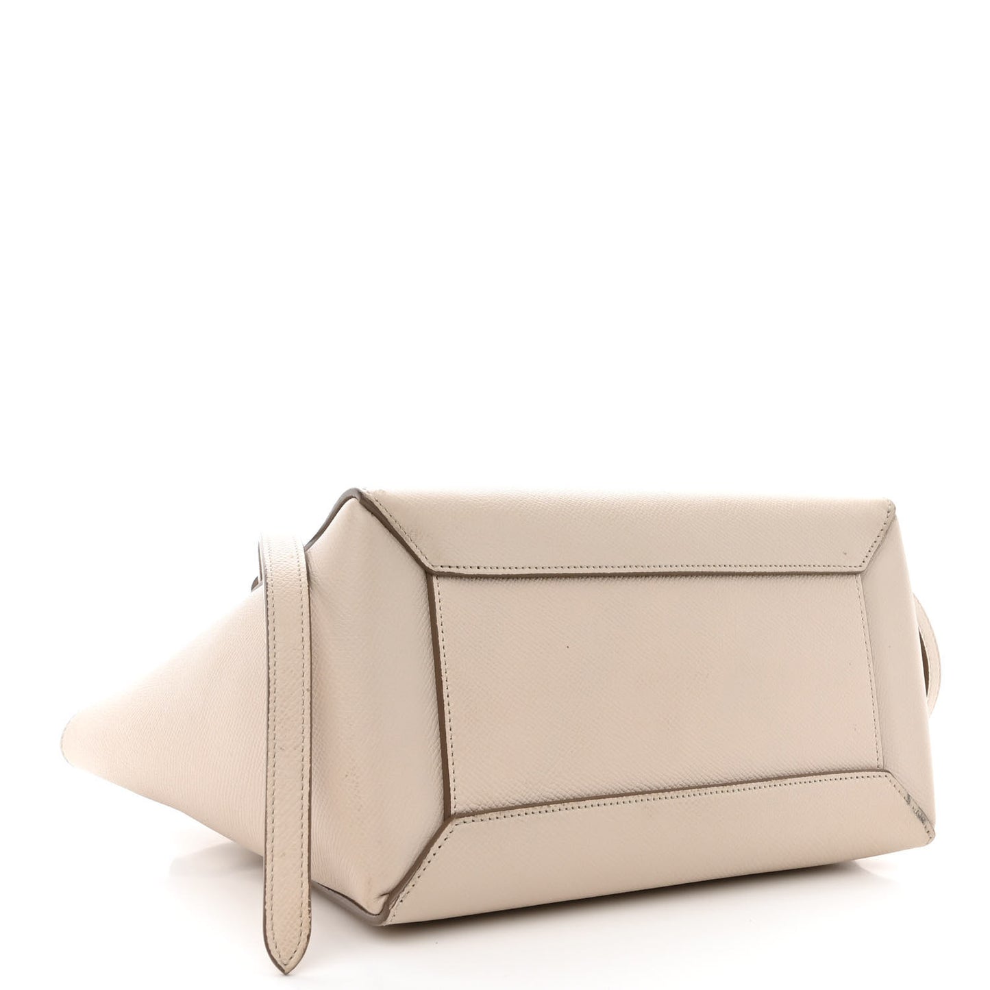 Grained Calfskin Micro Belt Bag Linen