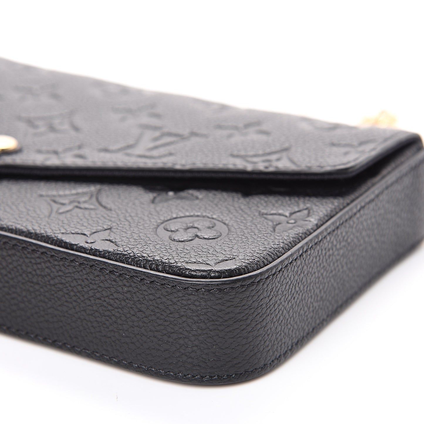 Empreinte Pochette Felicie Chain Wallet Black