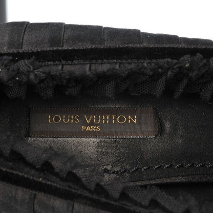 Louis Vuitton Satin Balmoral Pumps 40 Black 8 of 10