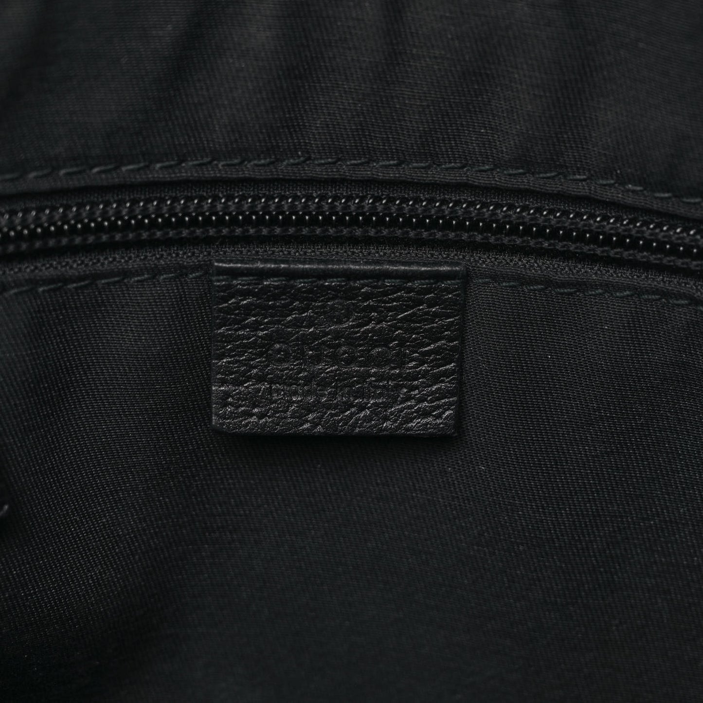 Monogram Medium Half Moon Hobo Black