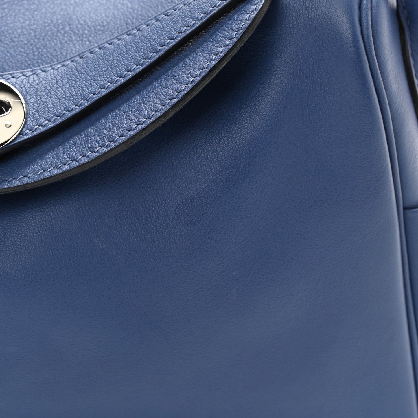 Swift Epsom Lindy 26 Tressage De Cuir Bleu Brighton Capucine Bleu Saphir
