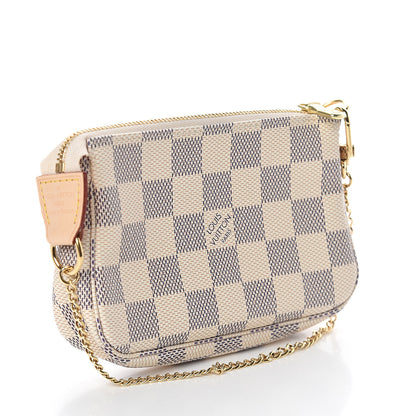 Louis Vuitton Damier Azur Mini Pochette Accessories 2 of 6