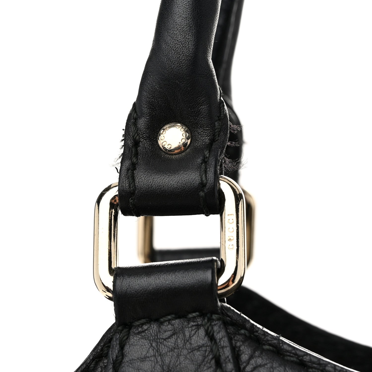 Gucci Calfskin Medium Sukey Tote Black 11 of 11