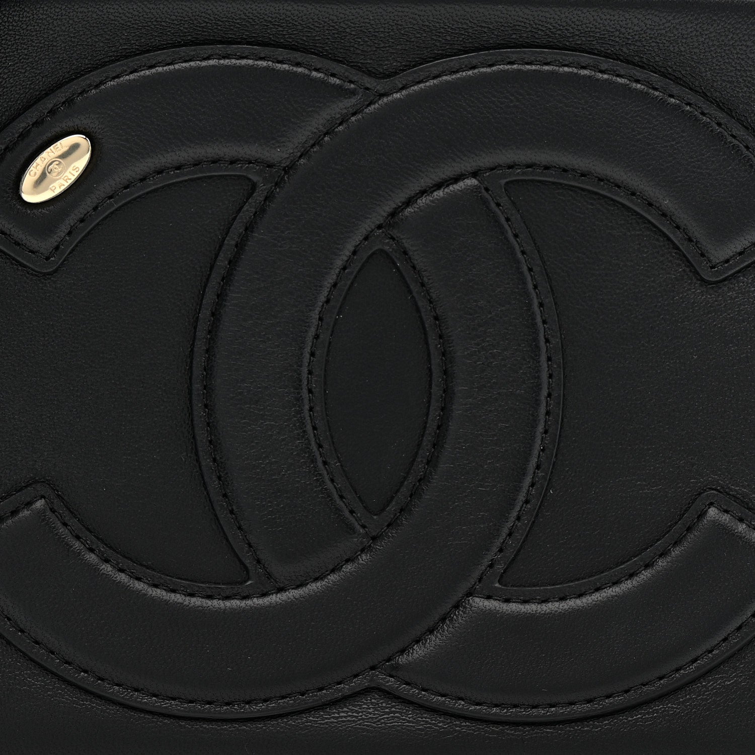 Chanel Lambskin CC Mania Camera Case Black 8 of 12
