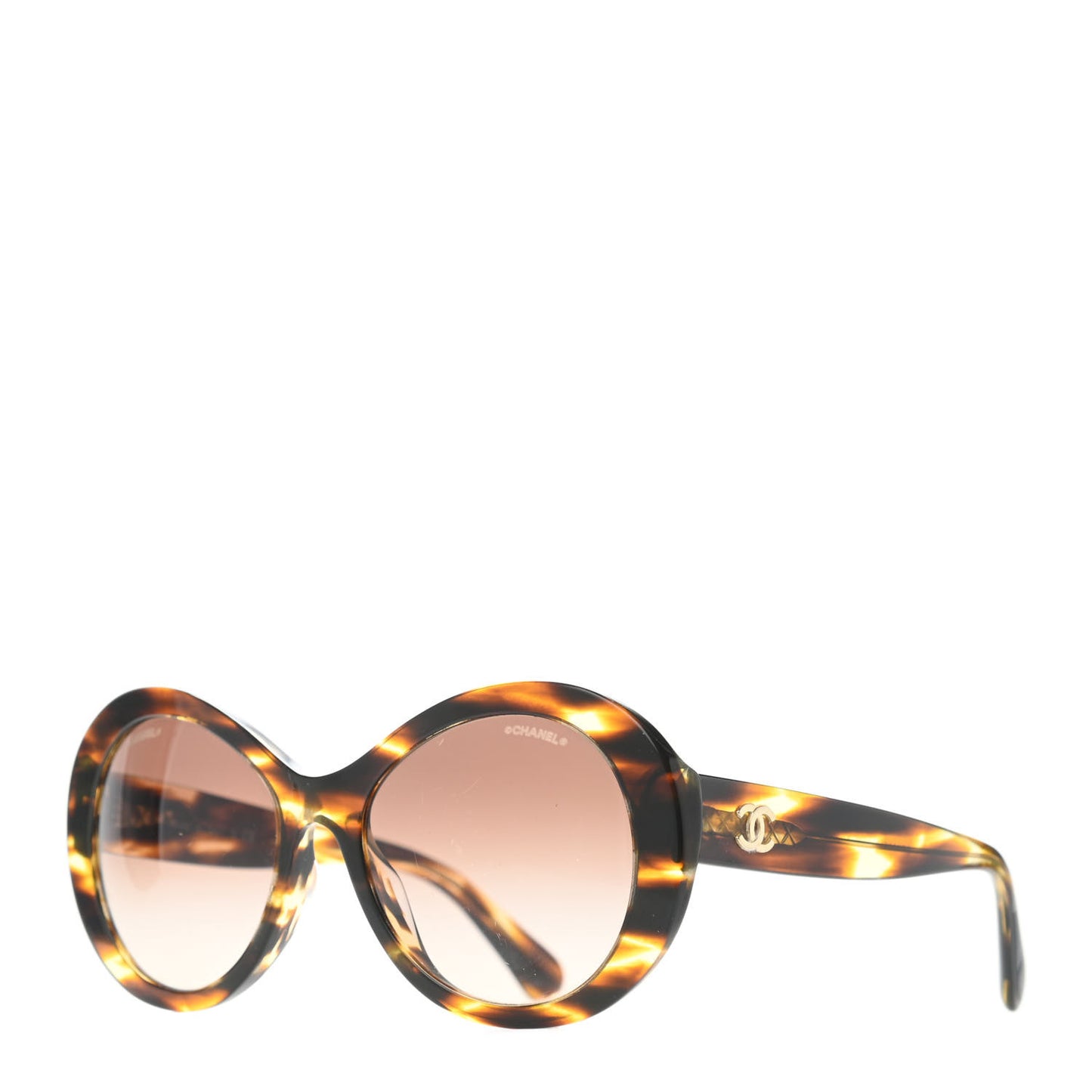 Oval CC Sunglasses 5372-A Tortoise