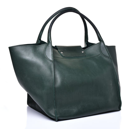 Celine Smooth Calfskin Medium Big Bag Dark Green 3 of 11