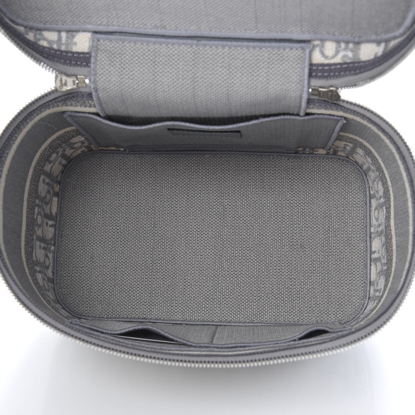 Oblique Diortravel Vanity Case Grey