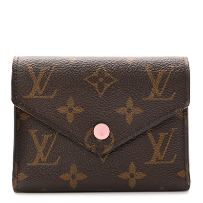 Louis Vuitton Monogram Victorine Wallet Rose Ballerine 1 of 7