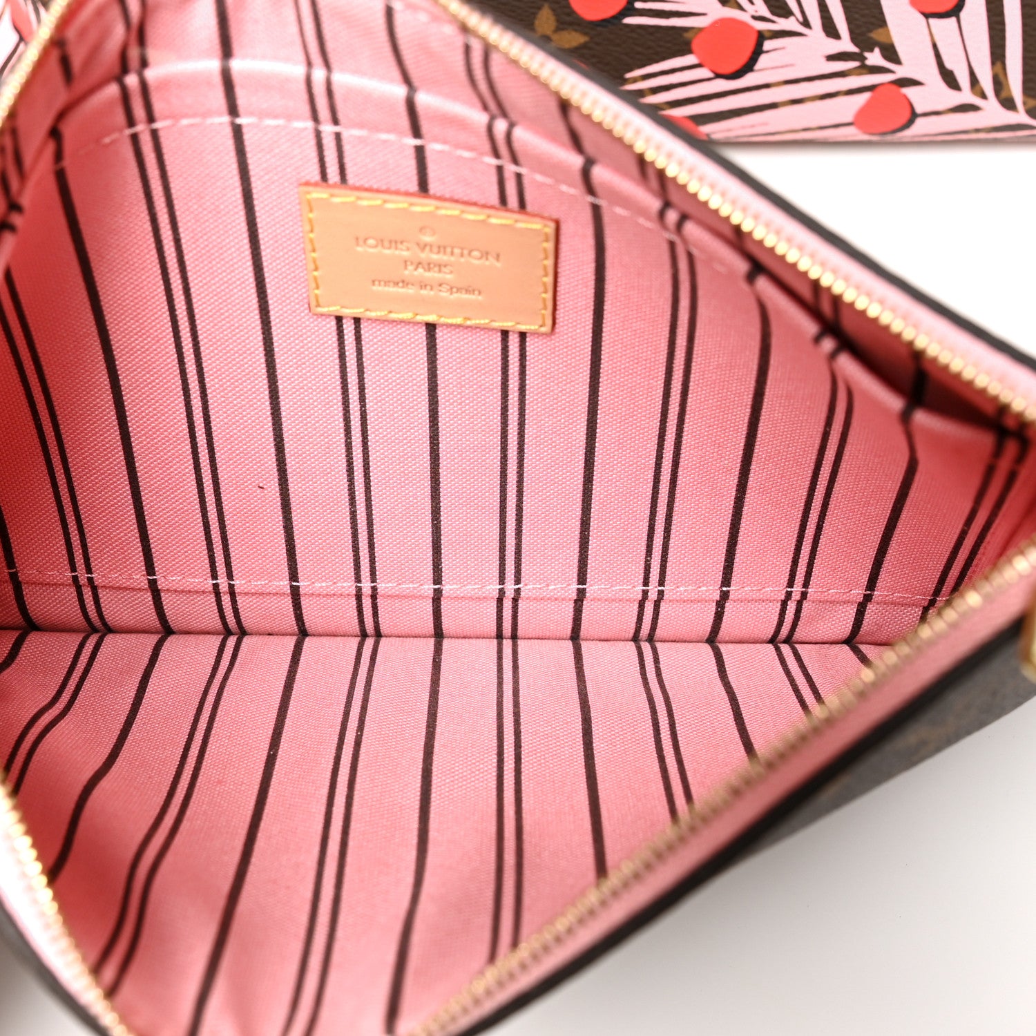 Louis Vuitton Monogram Jungle Dots Neo Neverfull MM Sugar Pink Poppy 7 of 11