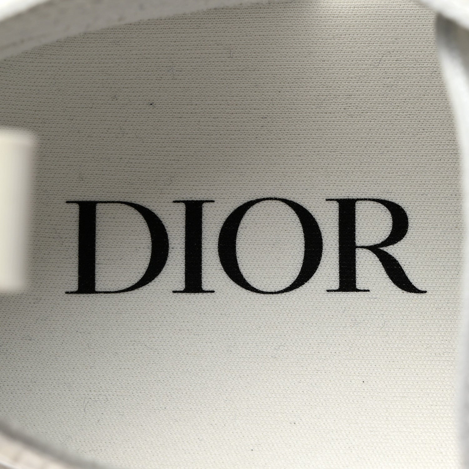 Christian Dior PVC Oblique Embossed Mens B23 Low Top Sneakers 42 White 6 of 10