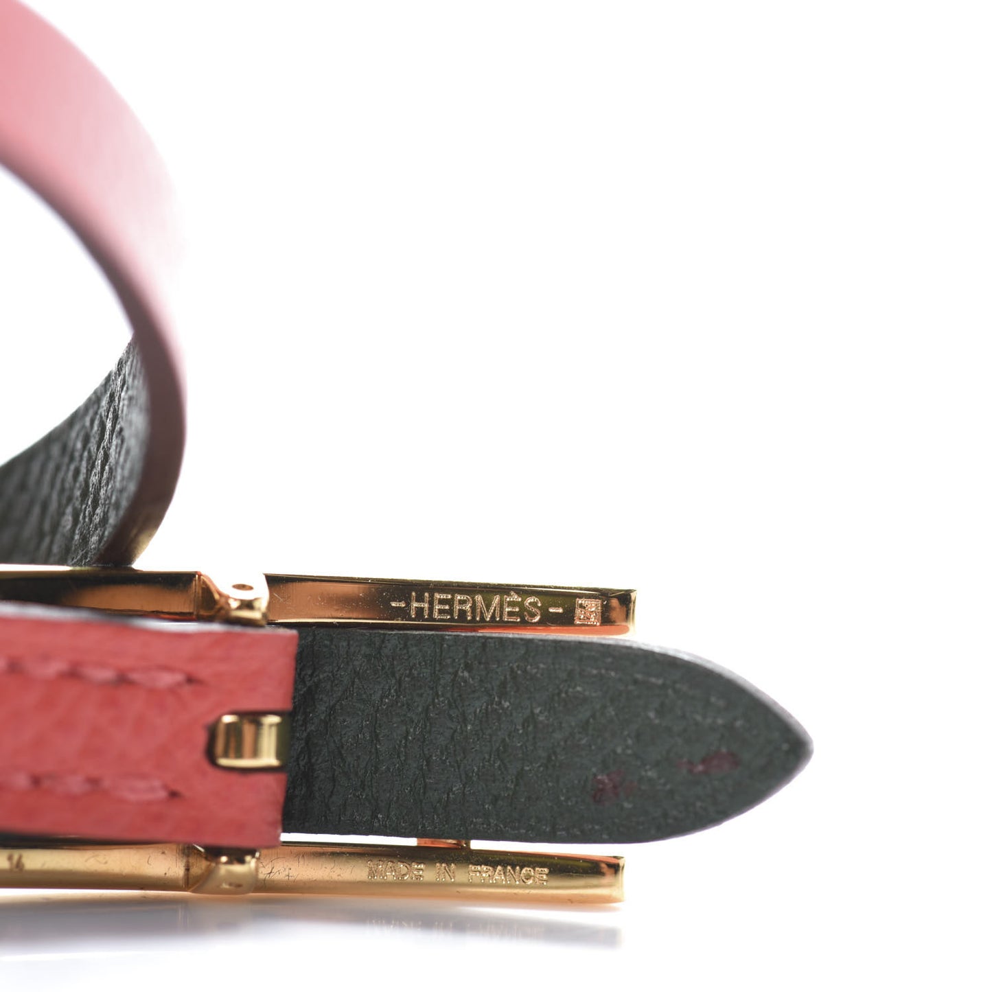 Epsom Behapi Double Tour Bracelet XS Rose Jaipur Vert Anglais