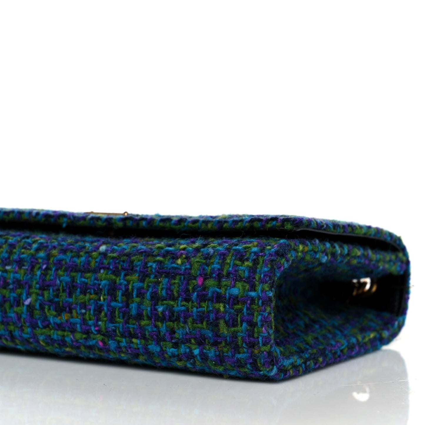 Tweed Small Monogram Kate Satchel Multicolor