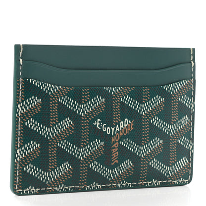 Goyard Goyardine Saint Sulpice Card Holder Green 3 of 6