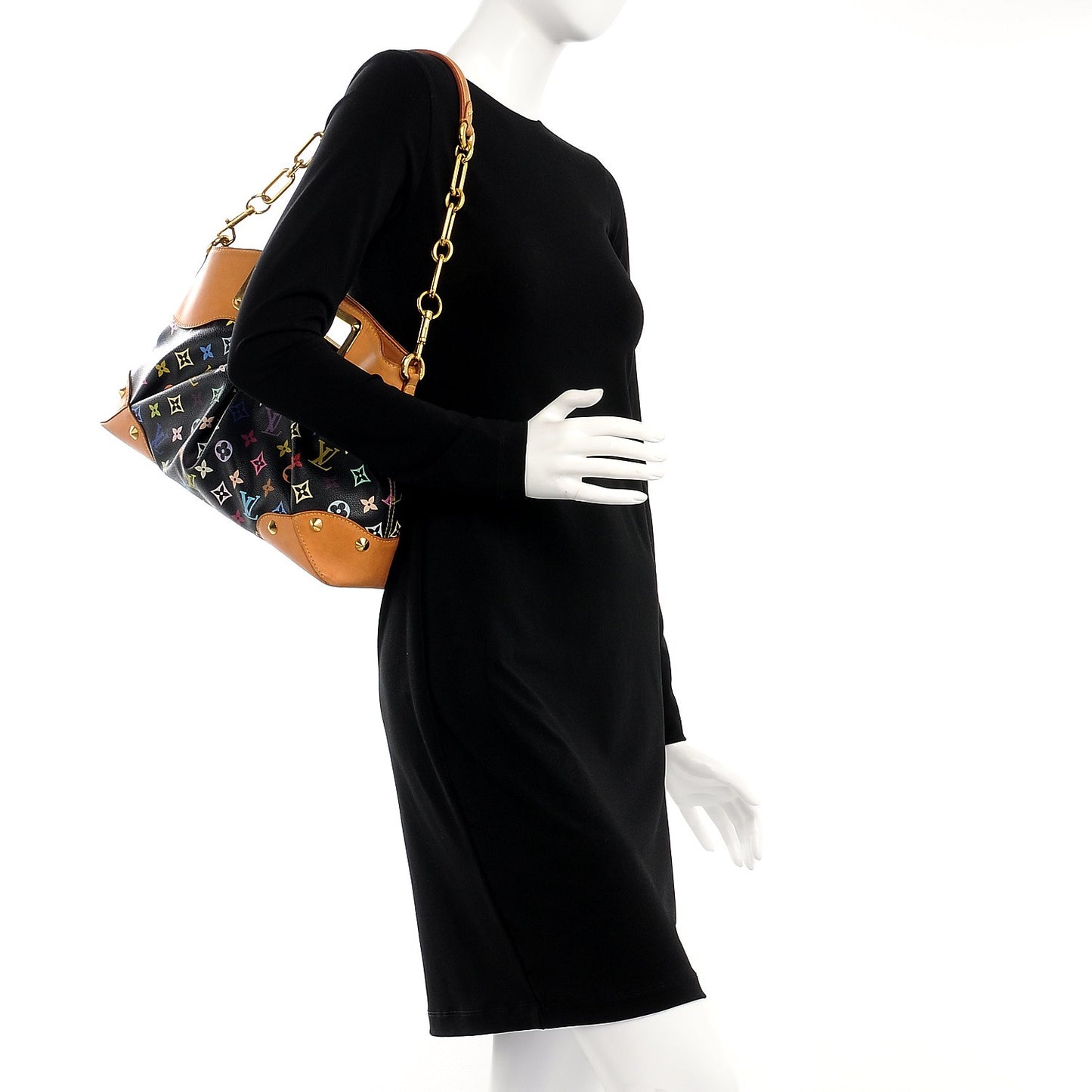 Monogram Multicolor Judy MM Black