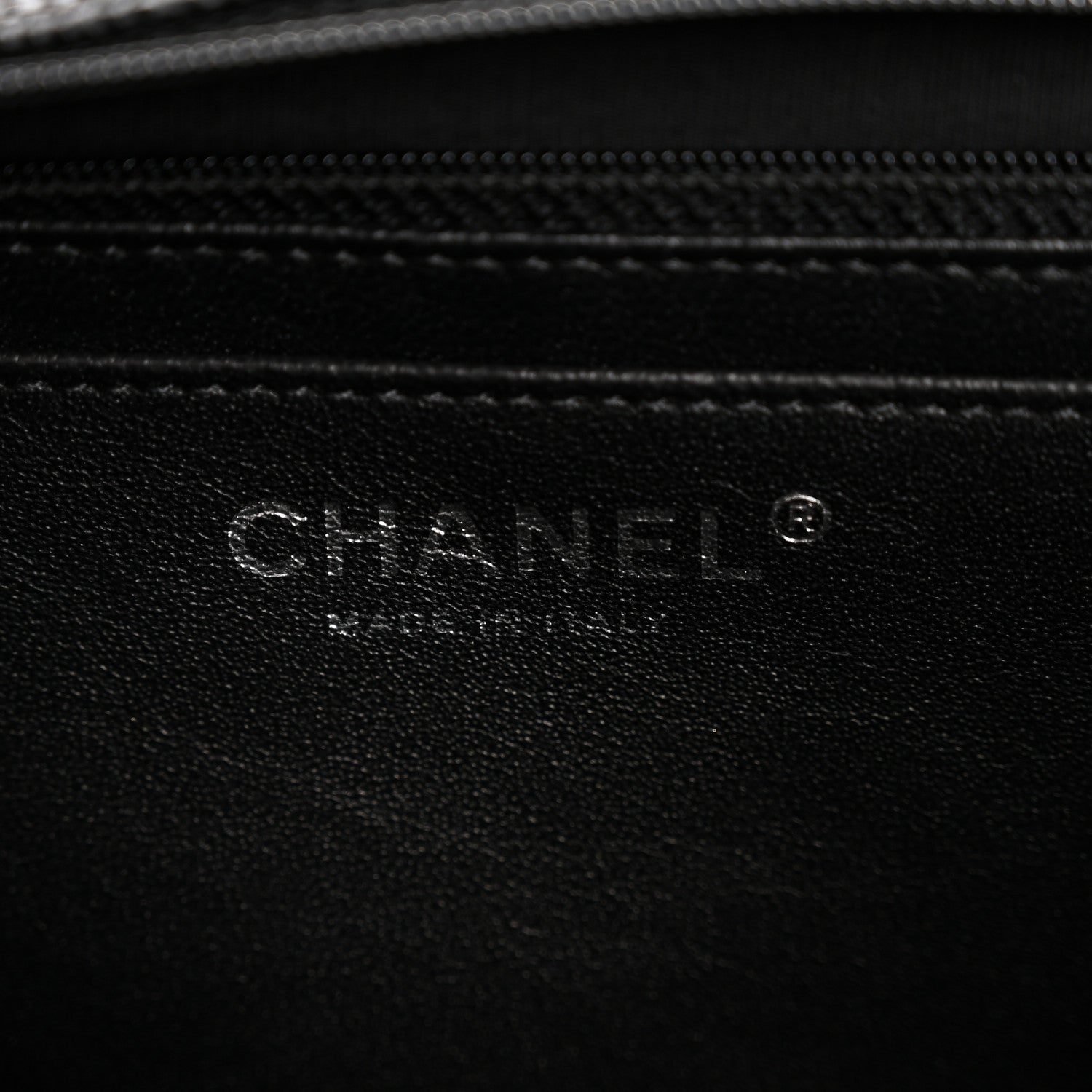 Chanel Caviar Quilted Jumbo Single Flap Black 6 of 12