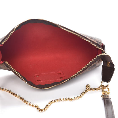 Louis Vuitton Damier Ebene Eva Clutch 5 of 8