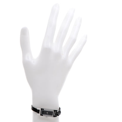 Gucci Stainless Steel Calfskin 12mm 3900L Quartz Watch Black 2 of 5