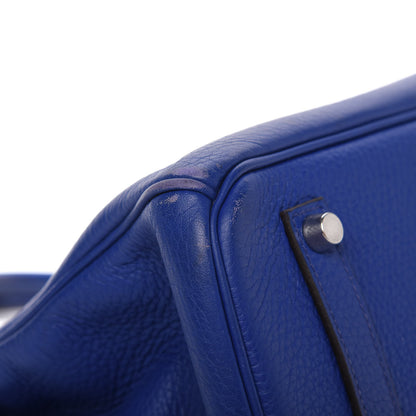 Hermes Togo Birkin 35 Bleu Electrique 11 of 19