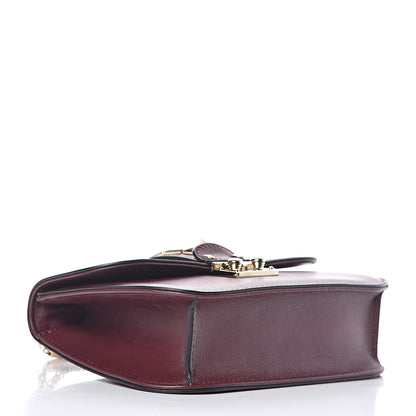 Valentino Garavani Vitello Small Glam Lock Rockstud Flap Rubin 5 of 10