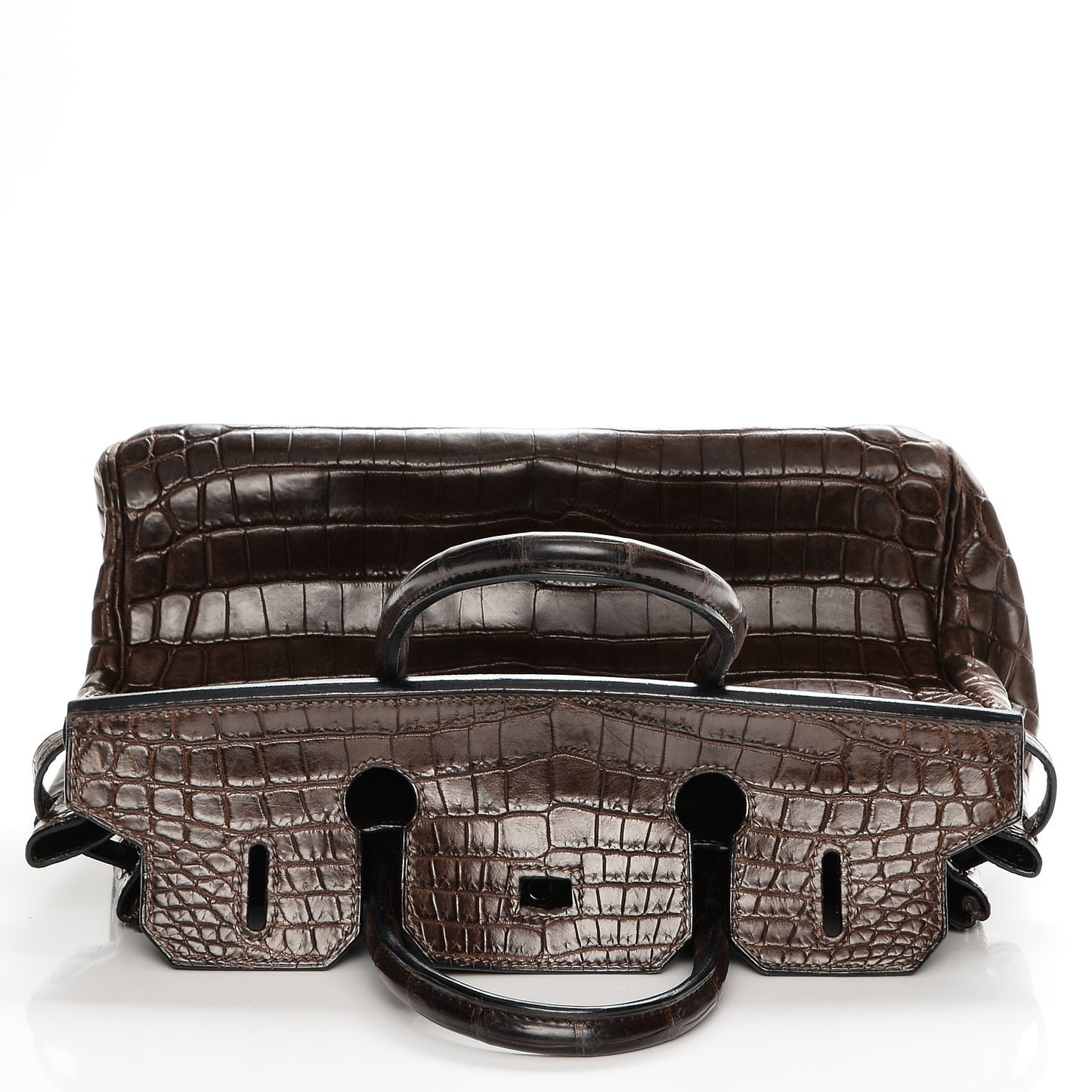 Matte Niloticus Crocodile Birkin 30 Chocolate