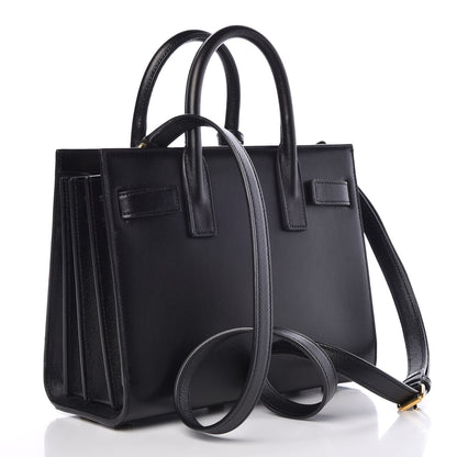 Saint Laurent Calfskin Nano Sac de Jour Black 3 of 7