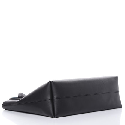 Saint Laurent Calfskin Large Shopping Tote Black 5 of 9