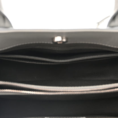 Chanel Grained Calfskin Small Neo Executive Shopper Tote Grey 6 of 17