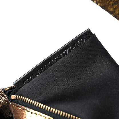 Fendi Micro Zucchino Baguette Black Gold 7 of 9