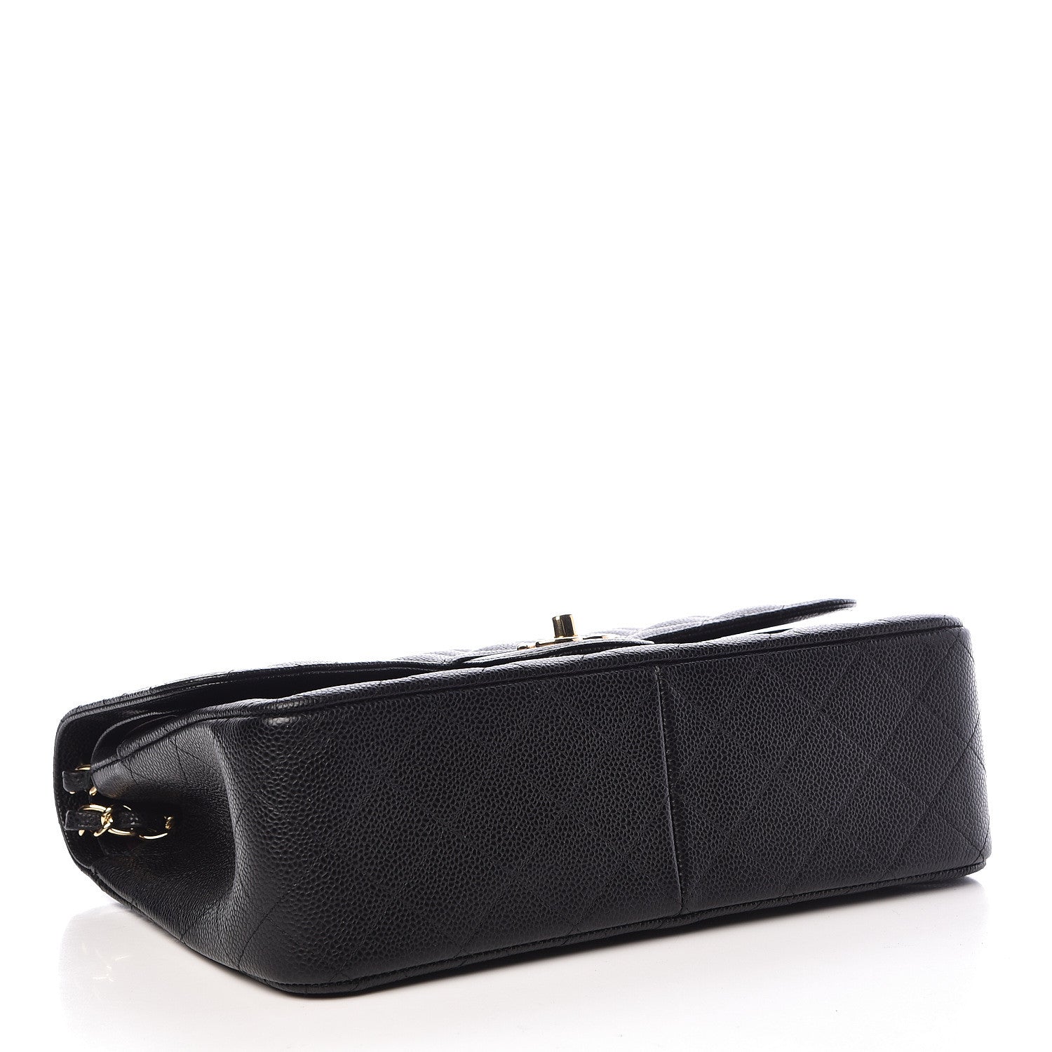 Chanel Caviar Quilted Jumbo Double Flap Black 4 of 10