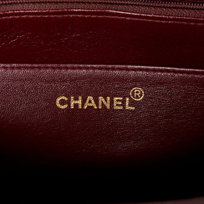 Chanel Lambskin Quilted XL Jumbo Single Flap Black 7 of 16