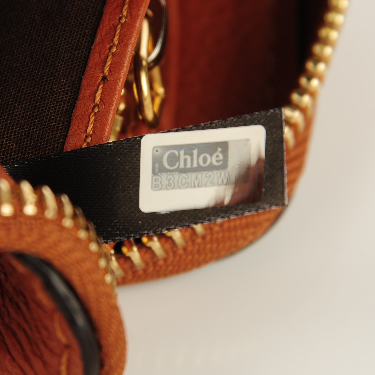 Chloe Grained Calfskin Marcie Long Zip Around Wallet Tan 7 of 9