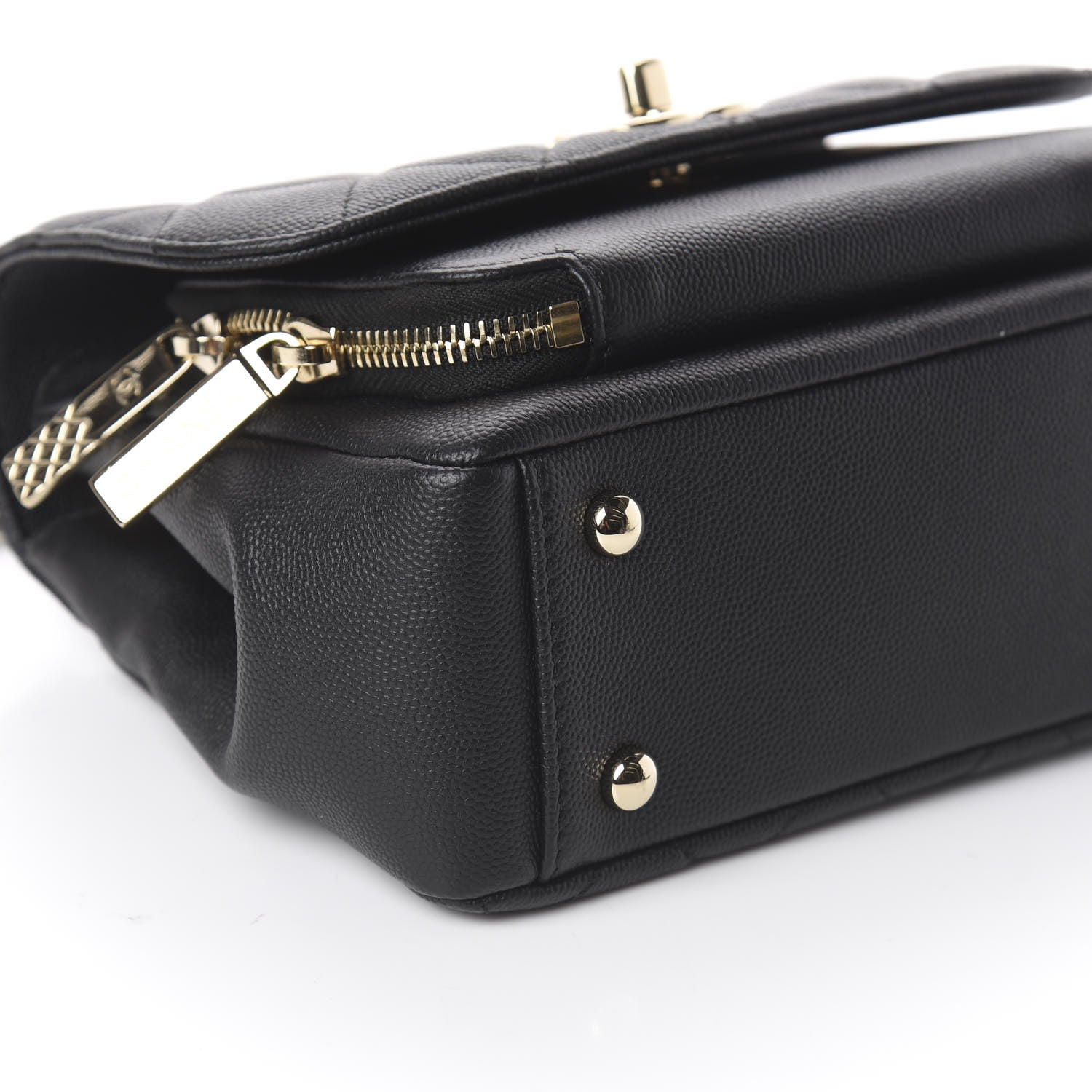 Chanel Caviar Quilted Mini Business Affinity Flap Black 7 of 8