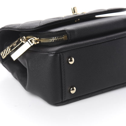Chanel Caviar Quilted Mini Business Affinity Flap Black 7 of 8