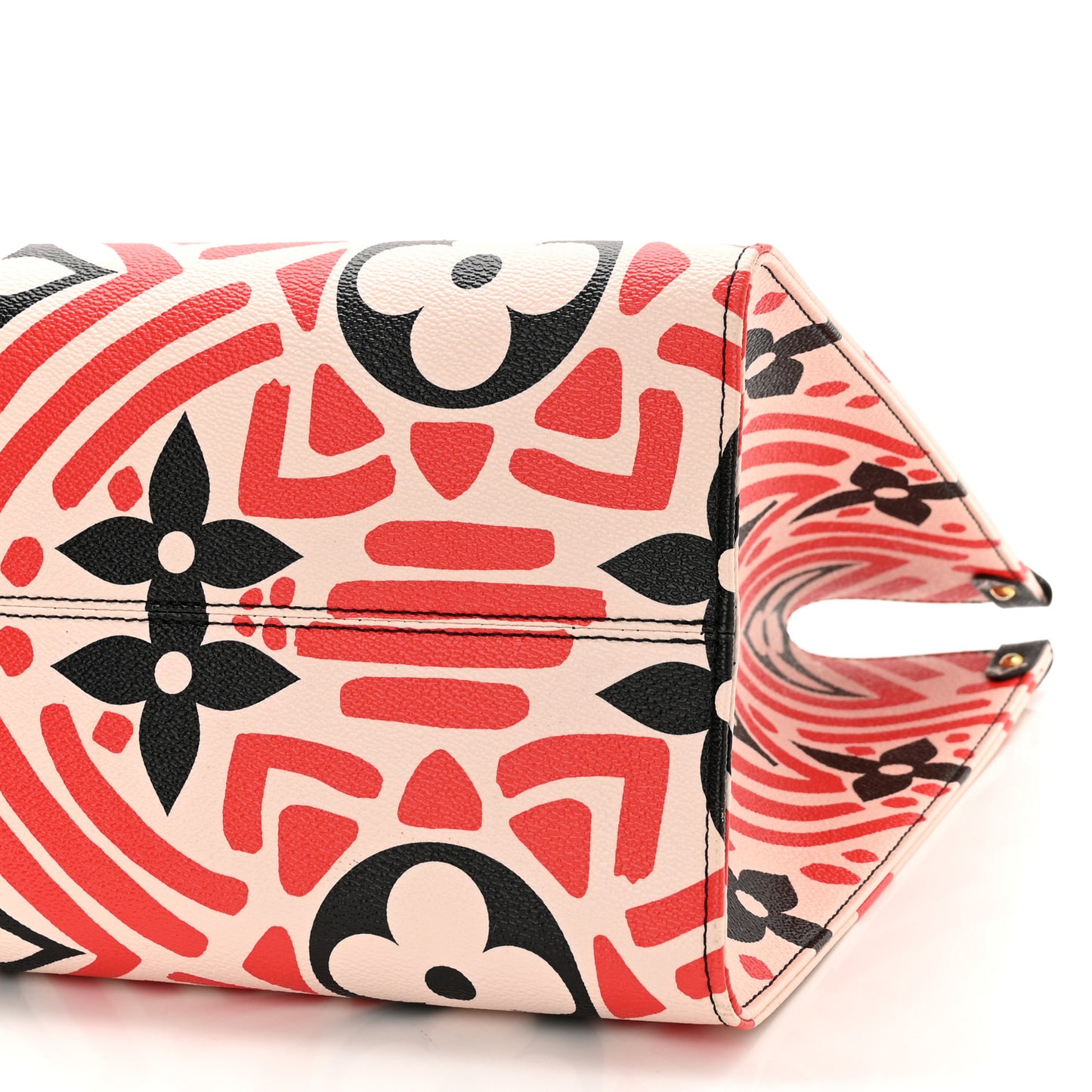 Monogram Giant Crafty Onthego GM Creme Rouge Black